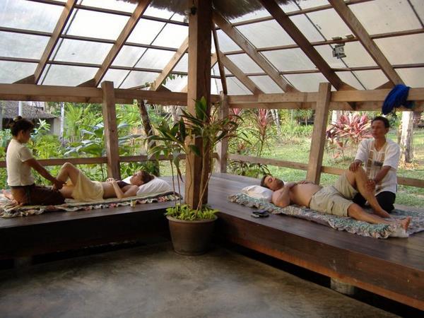 Thai massages for two in the Sala