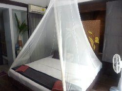 Romantic bedrooms in the Koh Kood Resort bungalows