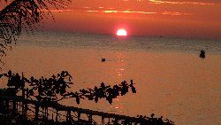 the most beautiful sunsets can be seen at the end of the year