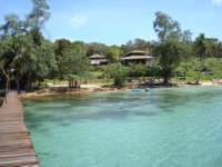 View of the Koh Kood Restaurant from the pier