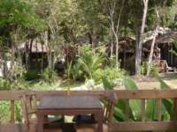 Bungalows nearest to the restaurant
