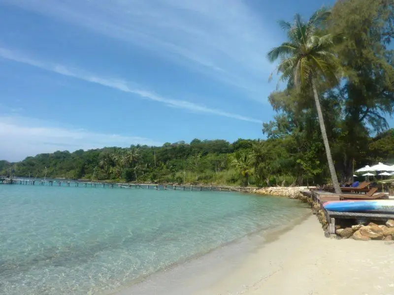 most relaxing double layer beach on Ko Kut island