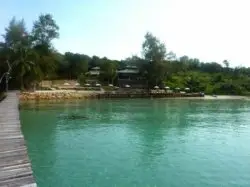 View of the Koh Kood Restaurant from the pier